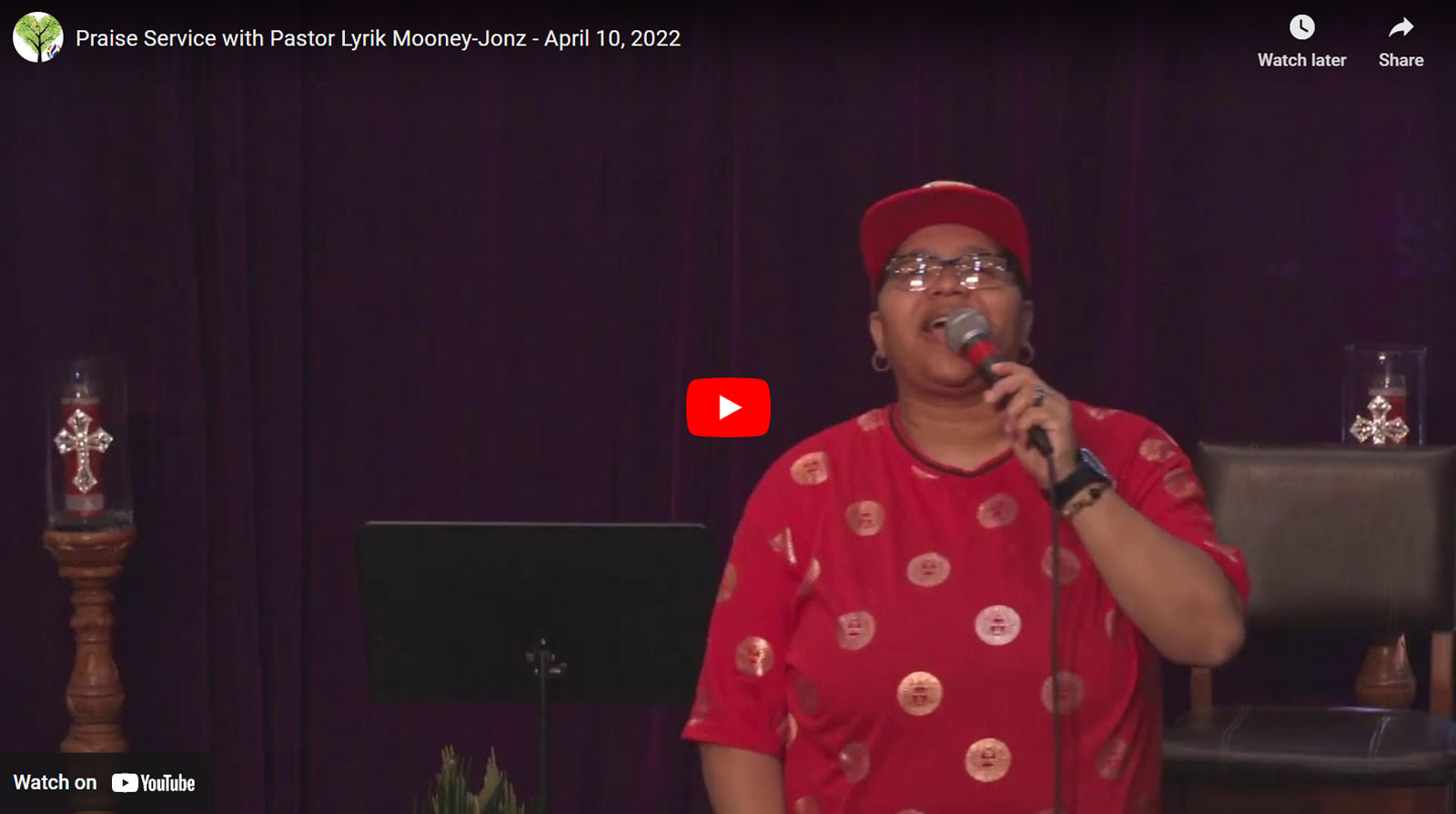 Praise Party – Rev. Lyrik Mooney-Jonz – 04-10-2022